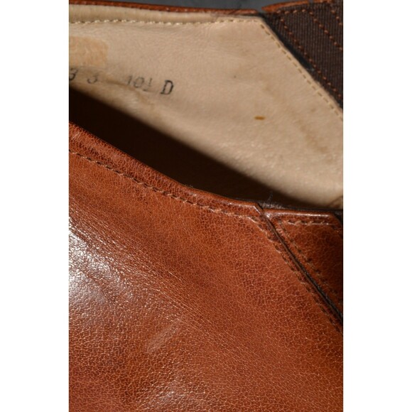 Giorgio V Styled in Italy Men’s Brown Leather Dress Shoes Size 10.5D Square Toe - Picture 6 of 8